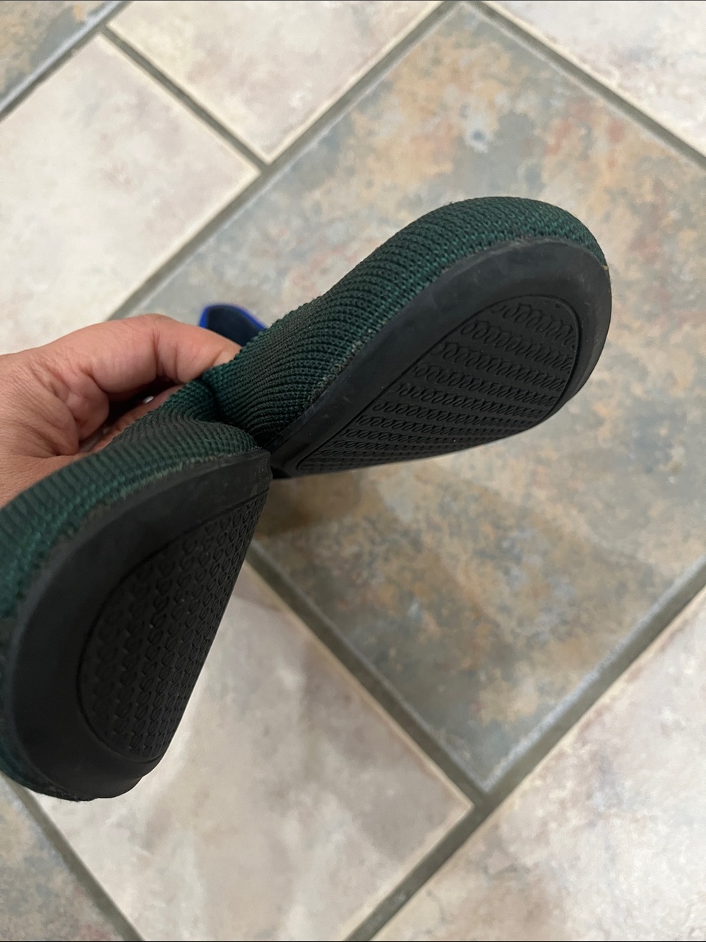 Rothy’s dark green ballet flats 9 - Picture 6 of 6